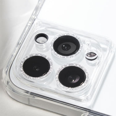 Case-Mate Lens Protector For iPhone 14 Pro, 14 Pro Max Sparkle Silver